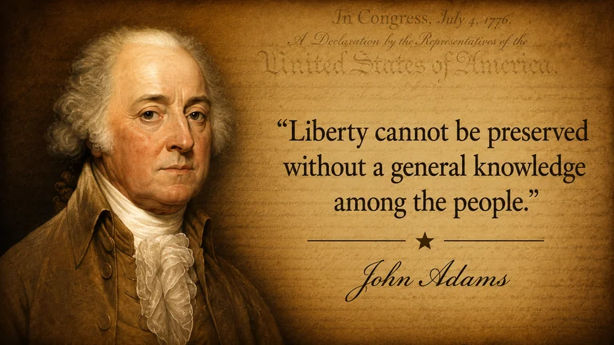 John Adams on natural rights and a moral people